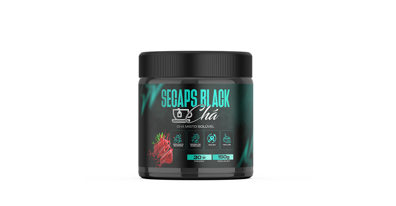SECAPS BLACK CHÁ (150G)